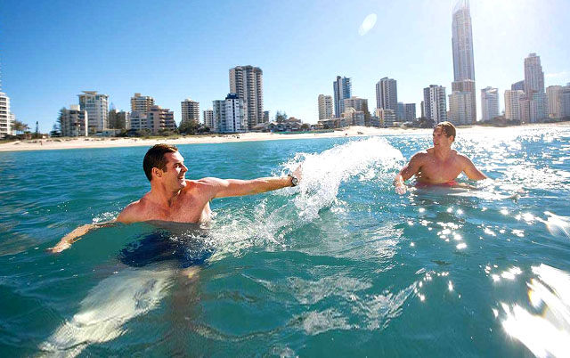 Surfers Paradise Beach, Gold Coast, Australia